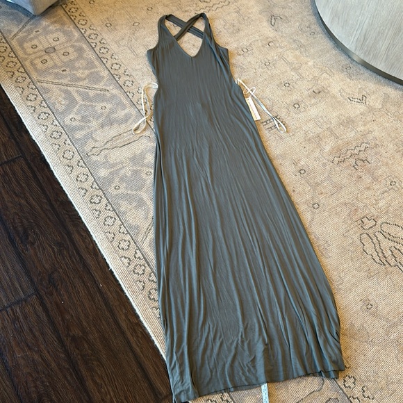 Young Fabulous and Broke V Neck Cross Back Maxi Dress - Picture 2 of 11